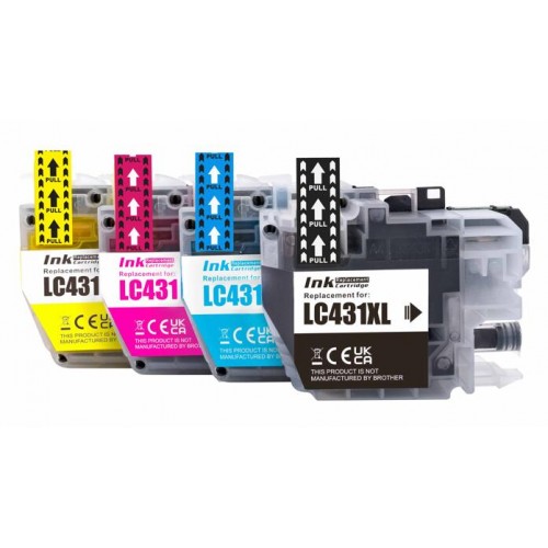 Brother LC431XL full set Ink Cartridge Compatible