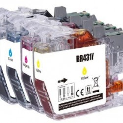 Brother LC431 Ink Cartridge Compatible Low cost