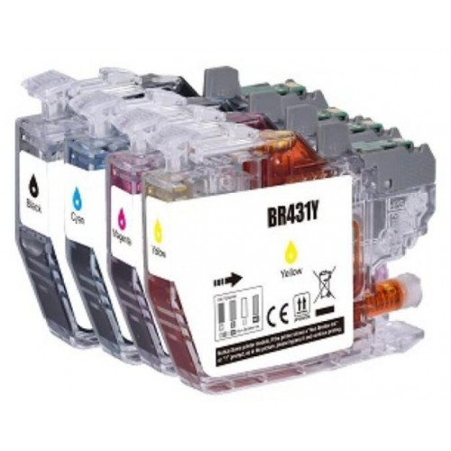 Brother LC431 Ink Cartridge Compatible Low cost