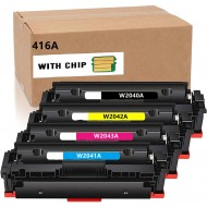 HP 416A full set M479fdw Toner Cartridge compatible with smart chip