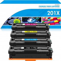 HP 201X Full set Toner Cartridge compatible CF400X CF401X CF402X CF403X