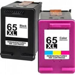 HP 65XL Black + TriColour Ink Cartridge Compatible