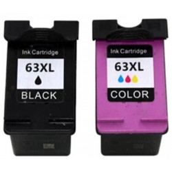 HP 63XL Black+ TriColour Ink Cartridges Full Set Compatible